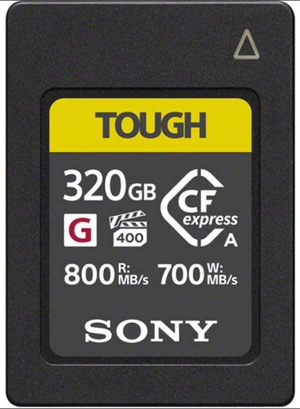 Sony CFexpress 320GB Typ A (800/700 MB/s) | abzgl. 100€ Cashback