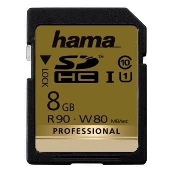 Hama SDHC 8GB CL10 UHS-I 90MB/s