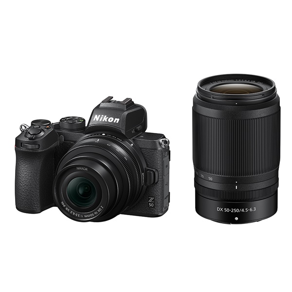 Nikon Z50 + Z DX 16-50mm VR + Z DX 50-250mm VR