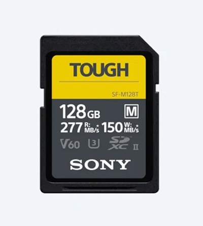 Sony SDXC 128GB Tough UHS-II U3 V60