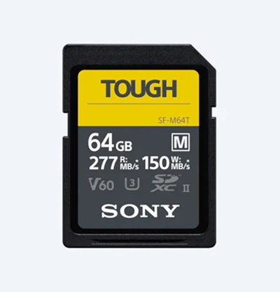 Sony SDXC 64GB Tough UHS-II U3 V60