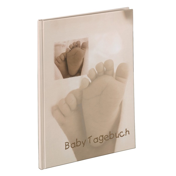 Hama Babytagebuch "Baby Feel", 20,5x28 cm, 44 illustrierte Seiten