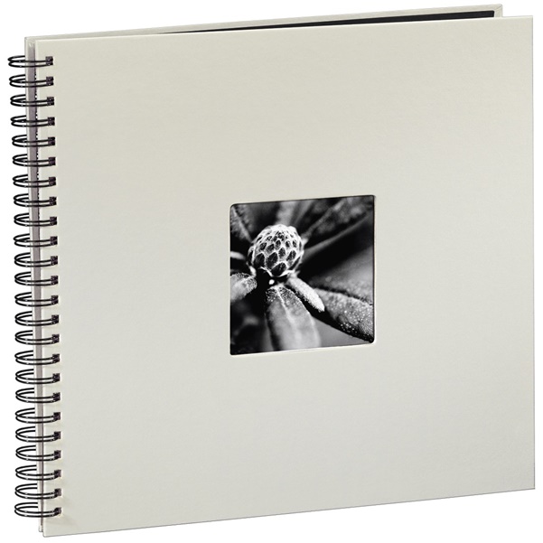 Hama Spiral-Album "Fine Art", 36 x 32 cm, 50 schwarze Seiten, Kreide
