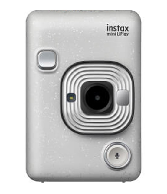 Fujifilm Instax Mini LiPlay stone white Sofortbildkamera