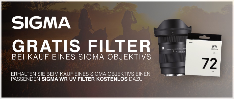 Sigma Filter Zugabeaktion