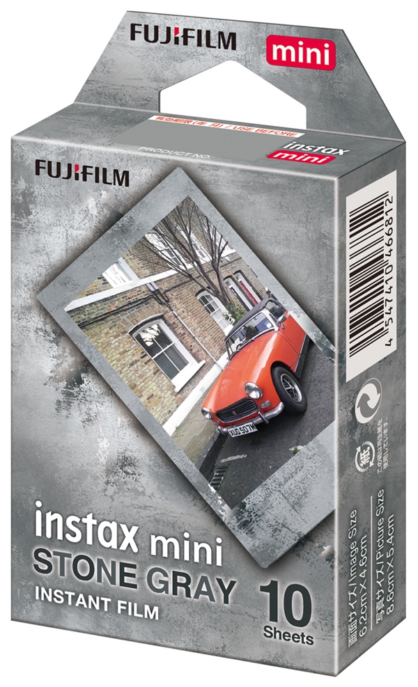 Fujifilm Instax Mini Stone Gray Sofortbildfilm