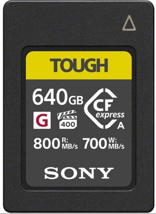 Sony CFexpress 640GB Typ A (800/700 MB/s)