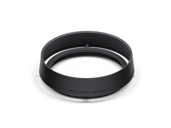 Leica Gegenlichtblende , rund, Aluminium , schwarz eloxiert