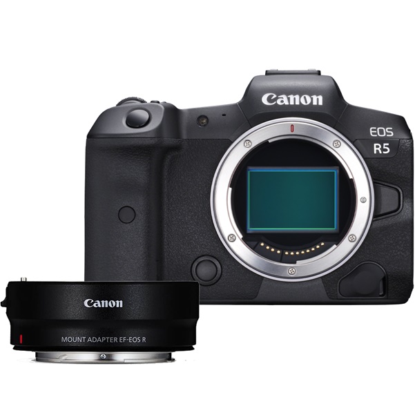 Canon EOS R5 + EF-EOS R Adapter