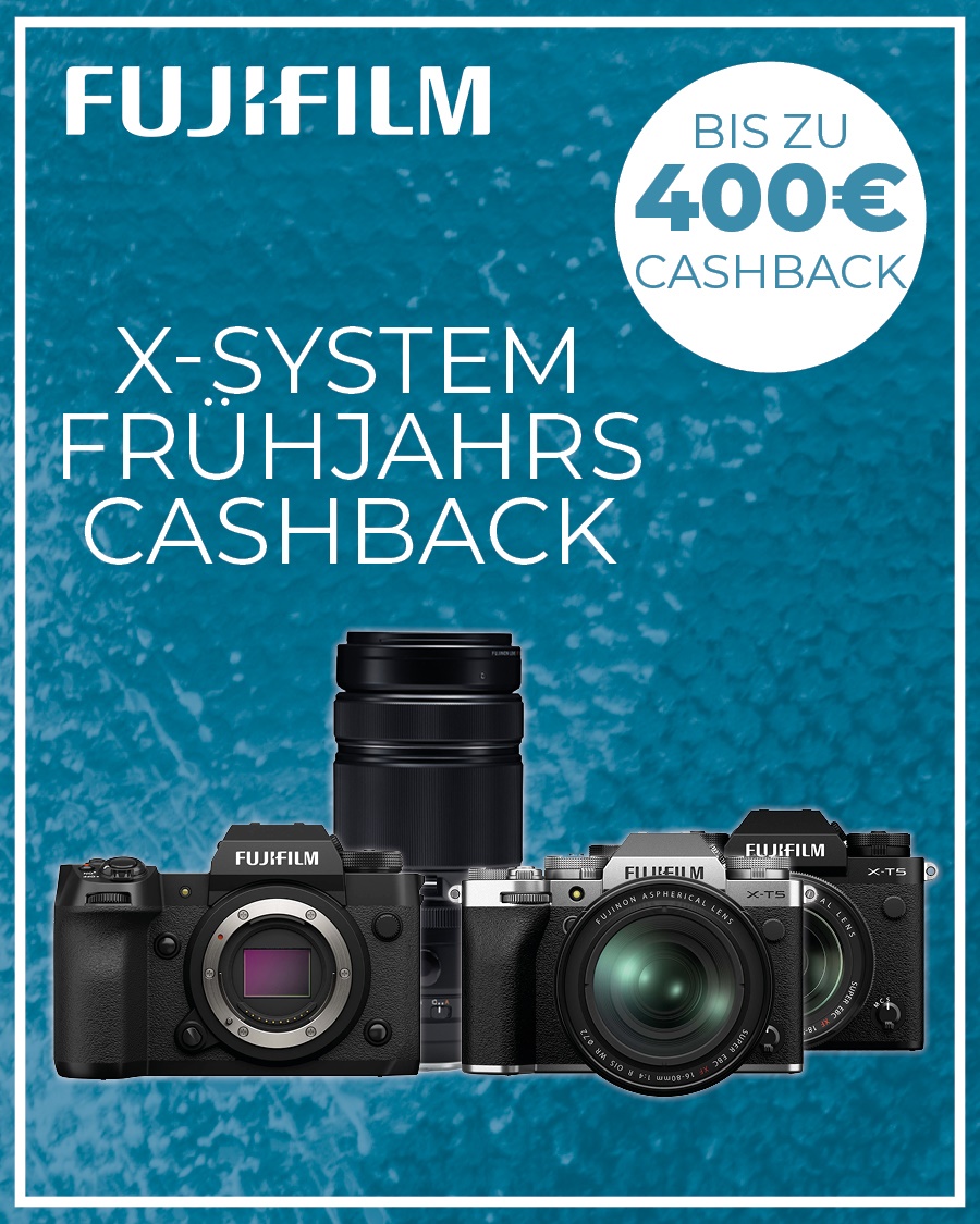 Fujifilm X-System Frühjahrs Cashback