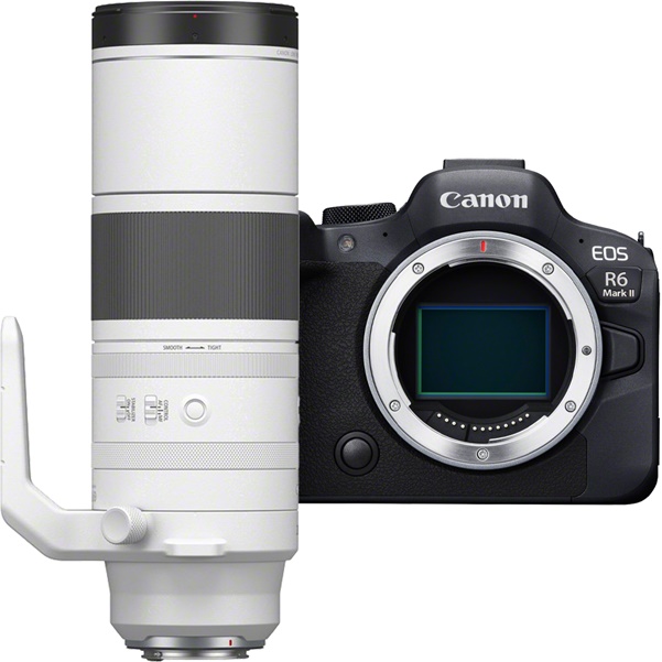 Canon EOS R6 Mark II + RF 200-800mm/6,3-9 IS USM | abzgl. 300€ Cashback